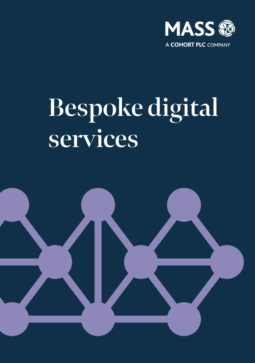 digital services brochure cover