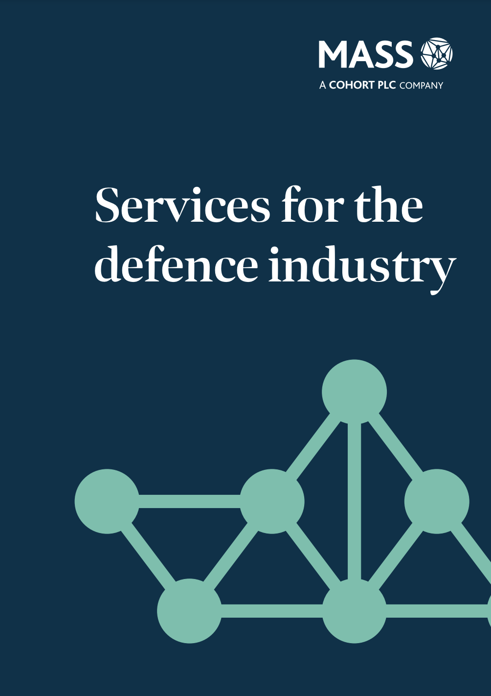 defence services brochure cover