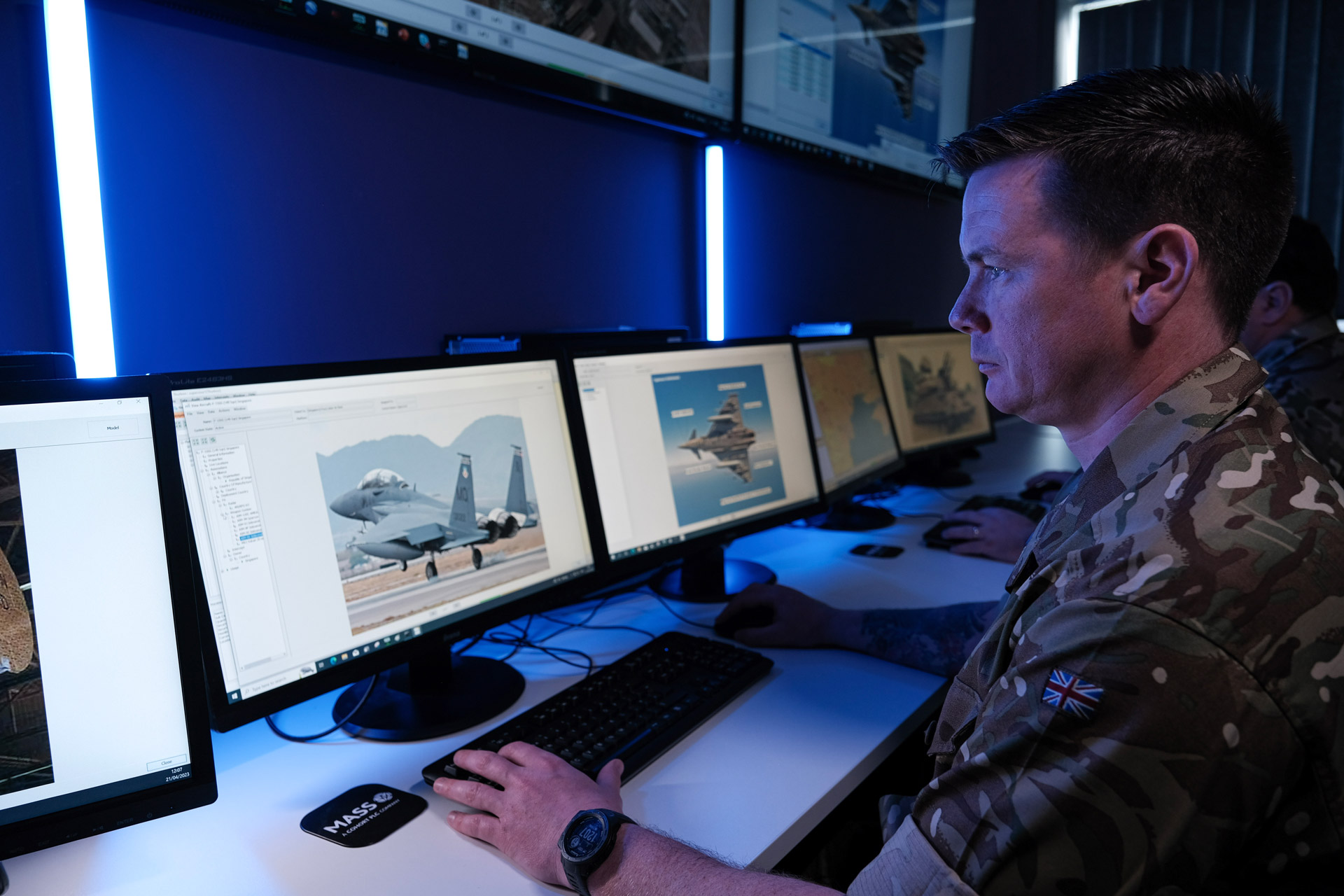 electronic warfare simulation and training at MASS